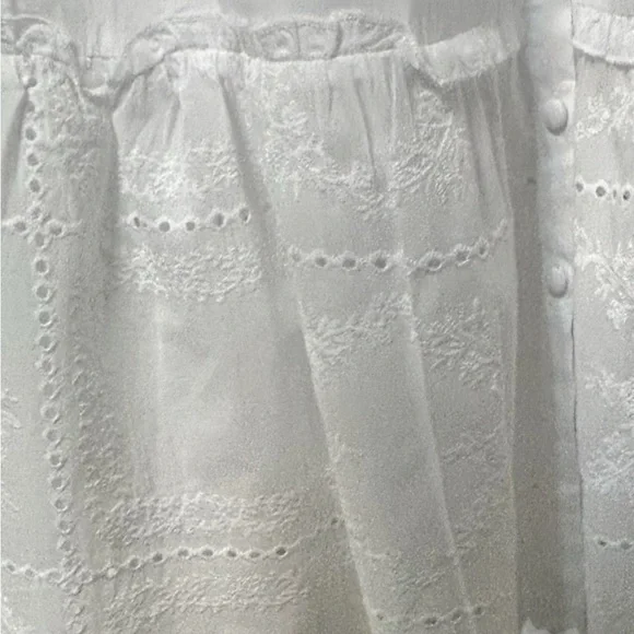 Revolve SNDYS NWT Broderie embroidered cami button maxi dress - Picture 9 of 9